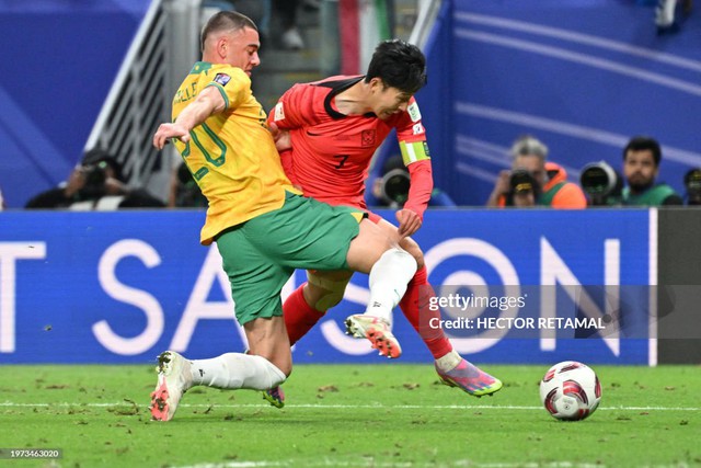 Son Heung-min 2 lần tạo ra điều kỳ diệu, H&agrave;n Quốc ngược d&ograve;ng hạ Australia theo kịch bản đậm chất drama - Ảnh 5.