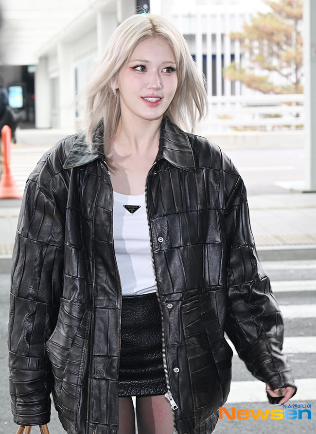Nữ thần lai Jeon Somi ra sân bay đi Milan Fashion Week ngỡ như đi catwalk, đôi chân dài tựa kiếm Nhật chiếm hết spotlight - Ảnh 6.