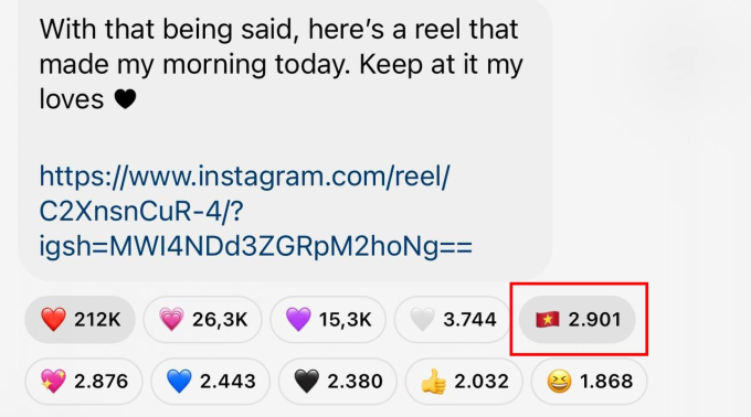 View - Rosé lập nhóm chat thu hút gần 4 triệu fan “hóng” ca khúc solo nhưng Quốc kỳ Việt Nam mới gây chú ý hơn cả
