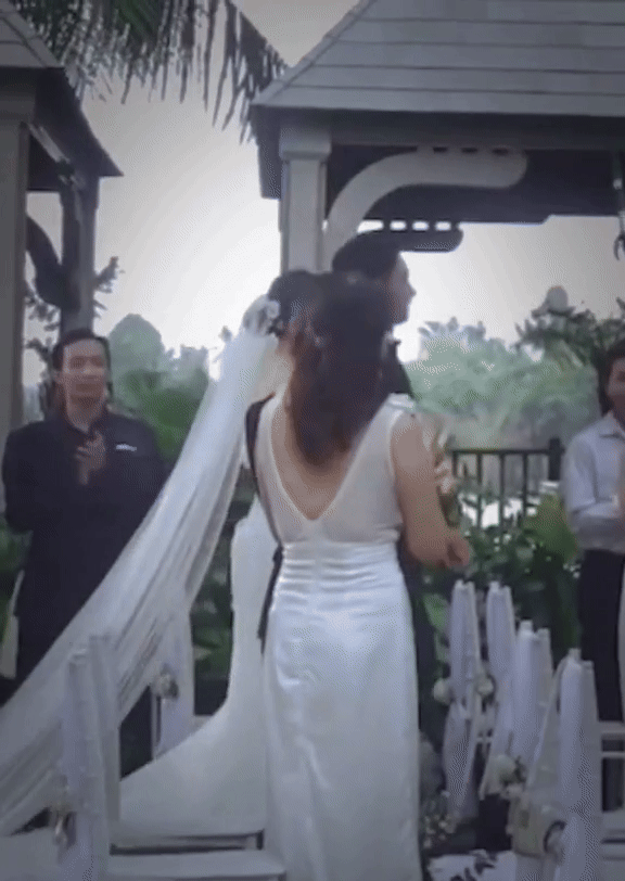 Lộ clip đám cưới của cặp sao Việt bị đồn phim giả tình thật, khán giả phát cuồng vì quá đẹp đôi - Ảnh 5.