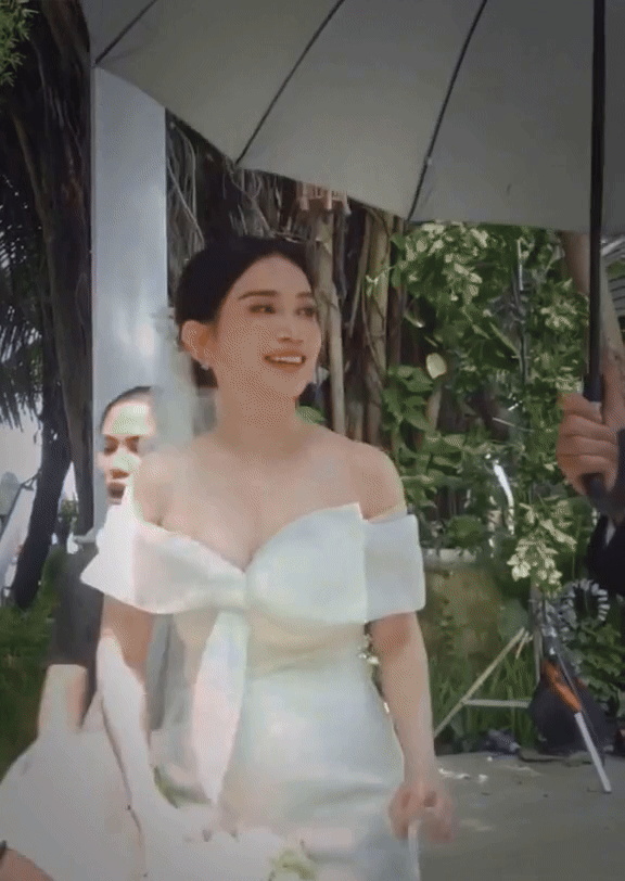Lộ clip đám cưới của cặp sao Việt bị đồn phim giả tình thật, khán giả phát cuồng vì quá đẹp đôi - Ảnh 3.