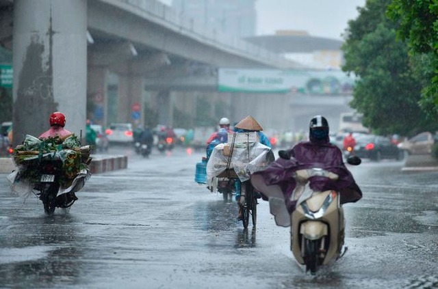 Không khí lạnh tăng cường khiến miền Bắc mưa rét kéo dài - Ảnh 1.