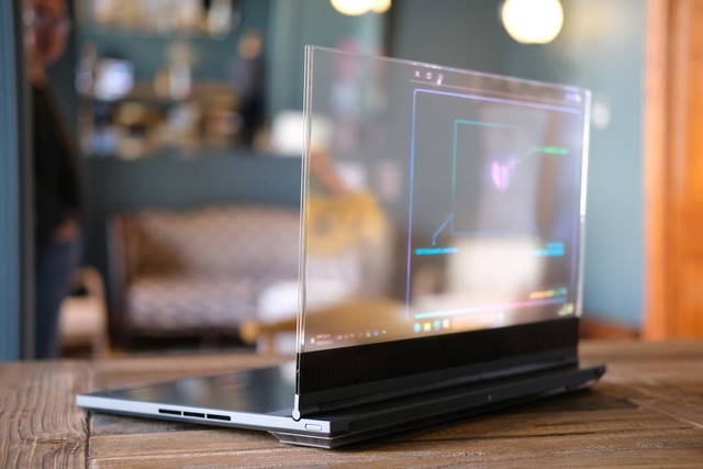 Chiếc laptop ảo diệu nhất thế giới vừa được trình làng, màn hình trong suốt có thể nhìn xuyên qua! - Ảnh 2.