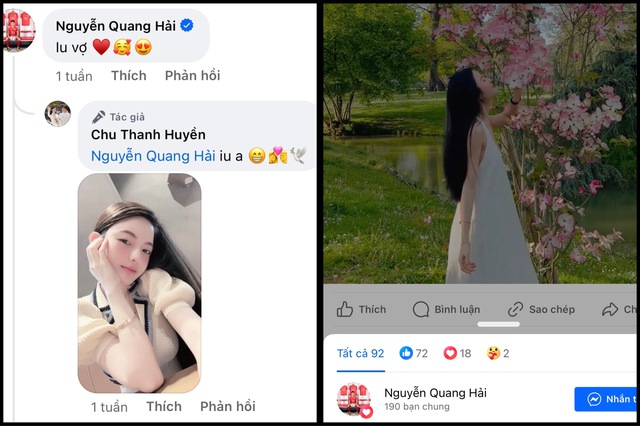 Quang Hải gia nhập hội yêu vợ: Từ ôm eo khẳng định chủ quyền đến tương tác ngọt ngào trên mạng thế này đây - Ảnh 1.