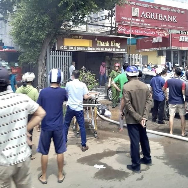 Cháy nhà ở Đồng Nai, 1 người chết, 1 người bị thương - Ảnh 2.