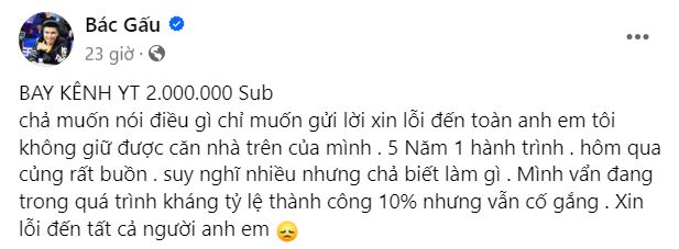 Kênh YouTube 2 triệu subs bay màu, streamer Free Fire cảnh báo nhiều kênh triệu subs cũng sắp gặp điều tương tự - Ảnh 2.