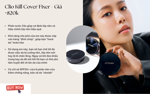 Đ&aacute;nh một ph&aacute;t l&agrave; mờ th&acirc;m mụn, khuyết điểm tr&ecirc;n da cũng biến mất ti&ecirc;u: M&aacute;ch bạn 5 cushion đ&aacute;ng để c&agrave; thẻ - Ảnh 3.