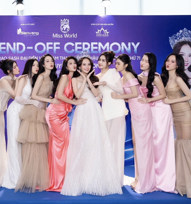 Hoa hậu Mai Phương công bố loạt váy áo tại Miss World, 1 nhân vật đặc biệt và dàn Hậu đình đám góp mặt - Ảnh 7.