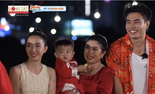 Từng vướng mâu thuẫn gia đình, vợ Lê Dương Bảo Lâm và mẹ chồng lộ thái độ khi xuất hiện ở 2 ngày 1 đêm - Ảnh 6.