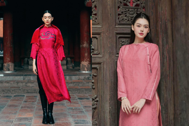 Giáp Tết mỹ nhân Việt đua nhau diện áo dài: Ai cũng hoá bỉ ngạn đỏ hồng cam, rực rỡ khắp cõi mạng - Ảnh 8.