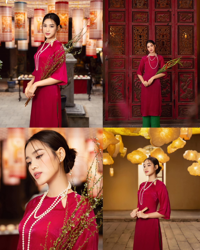 Giáp Tết mỹ nhân Việt đua nhau diện áo dài: Ai cũng hoá bỉ ngạn đỏ hồng cam, rực rỡ khắp cõi mạng - Ảnh 2.