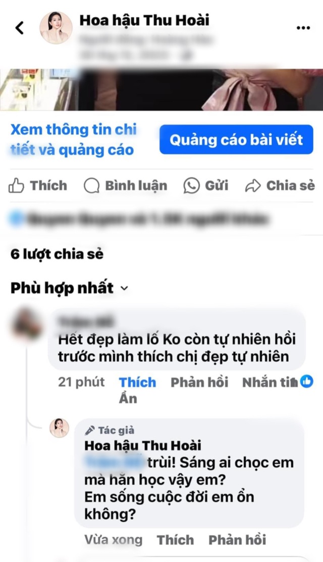 Hoa hậu Vbiz thẳng thắn đáp trả khi bị chê bai làm lố, gương mặt không còn tự nhiên - Ảnh 2.