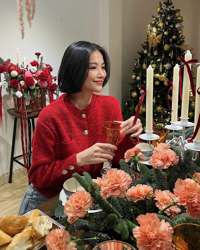 Tham khảo Hoa hậu Phương Khánh cách mặc đẹp và sang chảnh cho nàng tóc ngắn - Ảnh 10.
