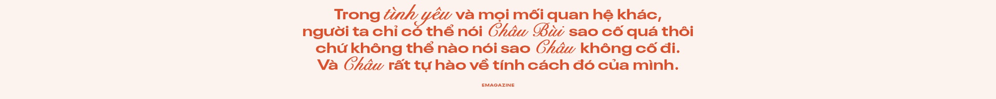 Binz và Châu Bùi: Người thương mình đủ nhiều sẽ không làm mình buồn