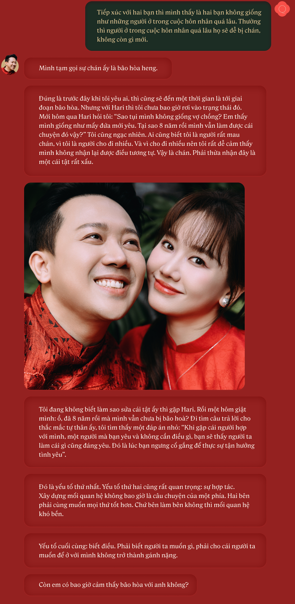 Trấn Thành - Hari Won hợp đồng hôn nhân kéo dài ba kiếp nhân sinh