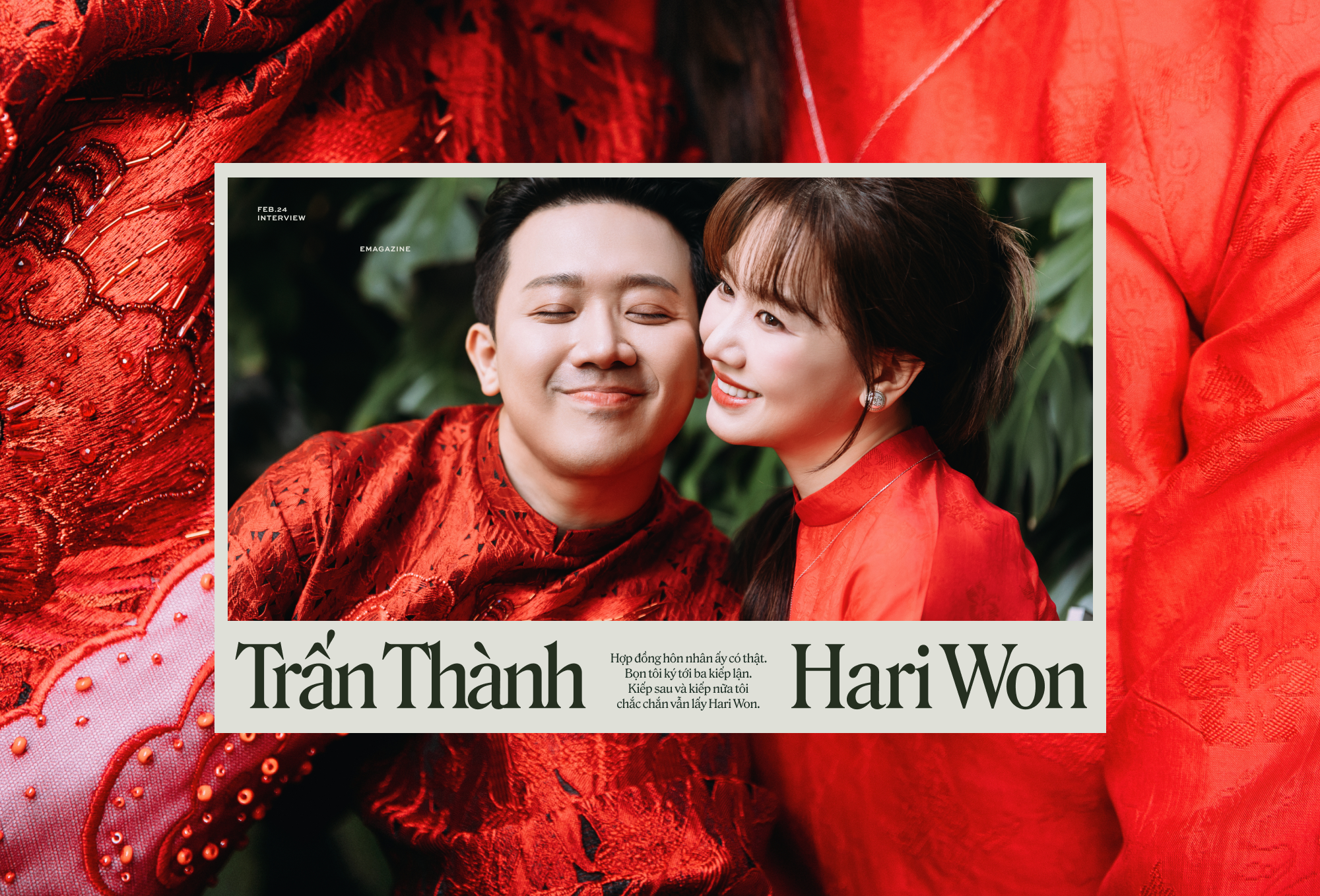 Trấn Thành - Hari Won hợp đồng hôn nhân kéo dài ba kiếp nhân sinh