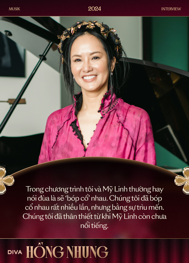 Diva Hồng Nhung: Tôi và Mỹ Linh đi thi không để quảng bá bản thân. Chúng tôi luôn vô tư, không quan trọng điểm số - Ảnh 9.