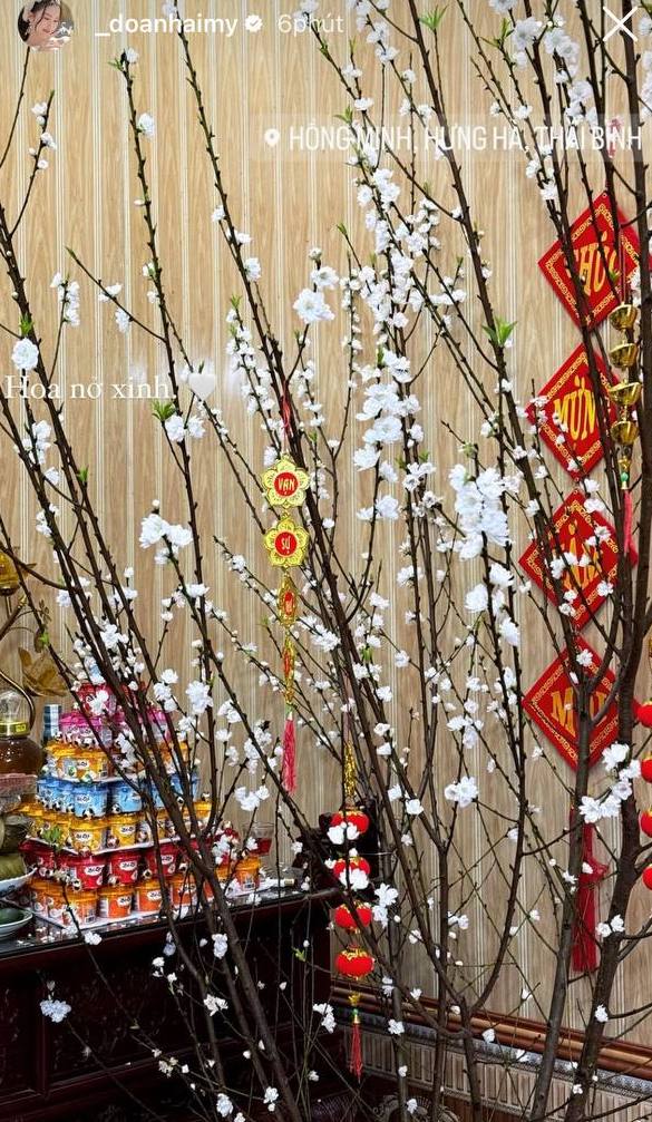 30 Tết của dàn WAG nổi tiếng: Vợ Tây của Tiến Dũng ôm chầm lấy bà chồng, Doãn Hải My, Chu Thanh Huyền tận hưởng năm đầu về làm dâu - Ảnh 5.
