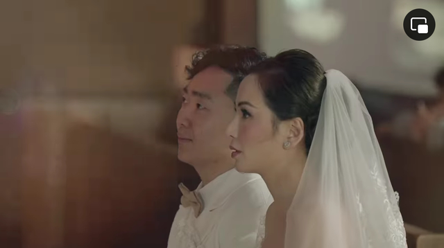 Hôn lễ Hoa hậu Diễm Hương và chồng thứ 3: Cô dâu diện váy cưới quyến rũ, khoảnh khắc khóa môi cực tình tứ - Ảnh 3.