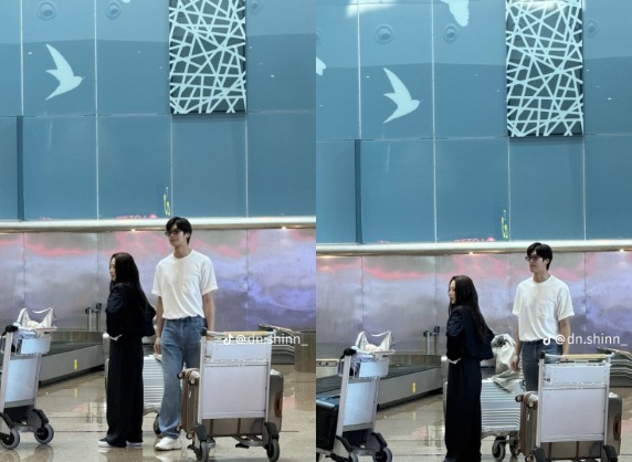 Lộ ảnh hiếm Park Min Young - Na In Woo ở Nha Trang: Nữ hoàng dao kéo lộ nhan sắc thật, đàng trai cao quá - Ảnh 6.