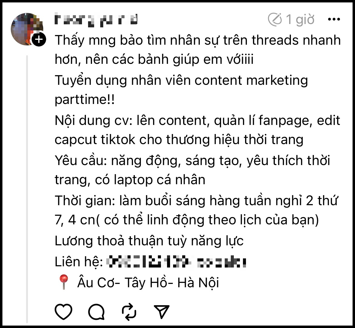 Gen Z đang đổ bộ Threads để chốt đơn, HR cũng chớp cơ hội đăng tin tuyển dụng kiếm các “bảnh tiềm năng - Ảnh 4.