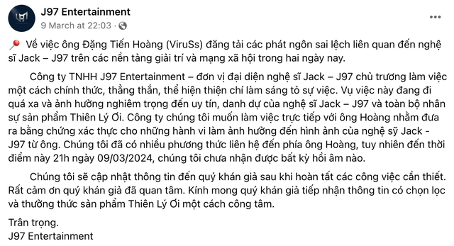 Bản demo nhập nhằng và vì sao ViruSs - Jack đấu tố nhau chẳng hề nể nang? - Ảnh 4.