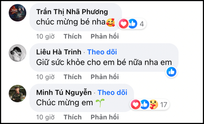 Gái xinh nổi tiếng một thời bất ngờ khoe vòng 2 tròn lẳn xác nhận mang thai, Nhã Phương, Minh Tú lập tức gửi lời chúc mừng - Ảnh 3.