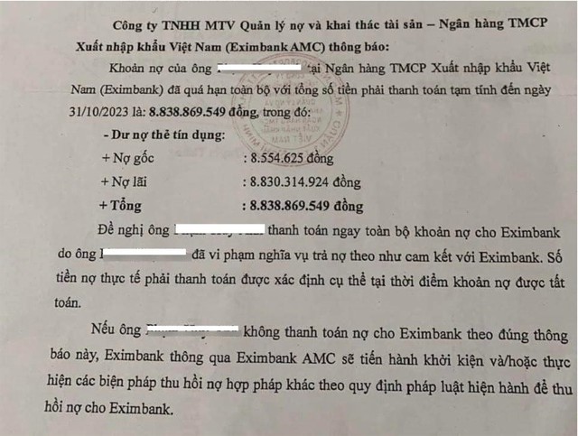 Nợ thẻ tín dụng 8,5 triệu thành 8,8 tỷ: Cách kiểm tra nợ xấu online để không gặp cảnh lãi chồng lãi! - Ảnh 1.