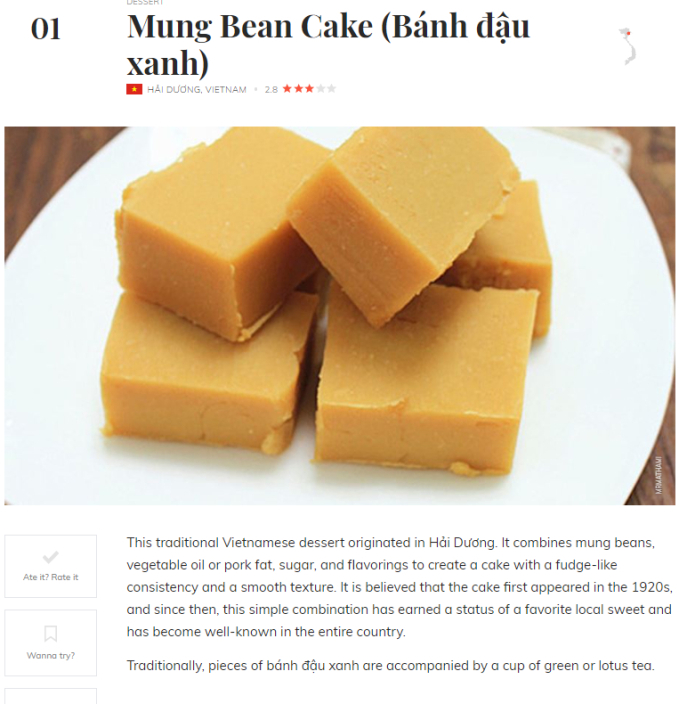 BXH của Taste Atlas gây tranh cãi: Bánh đậu xanh là món ăn tệ nhất Việt Nam, bánh đa cua năm ngoái ngon nhất thế giới năm nay cũng... tệ? - Ảnh 1.
