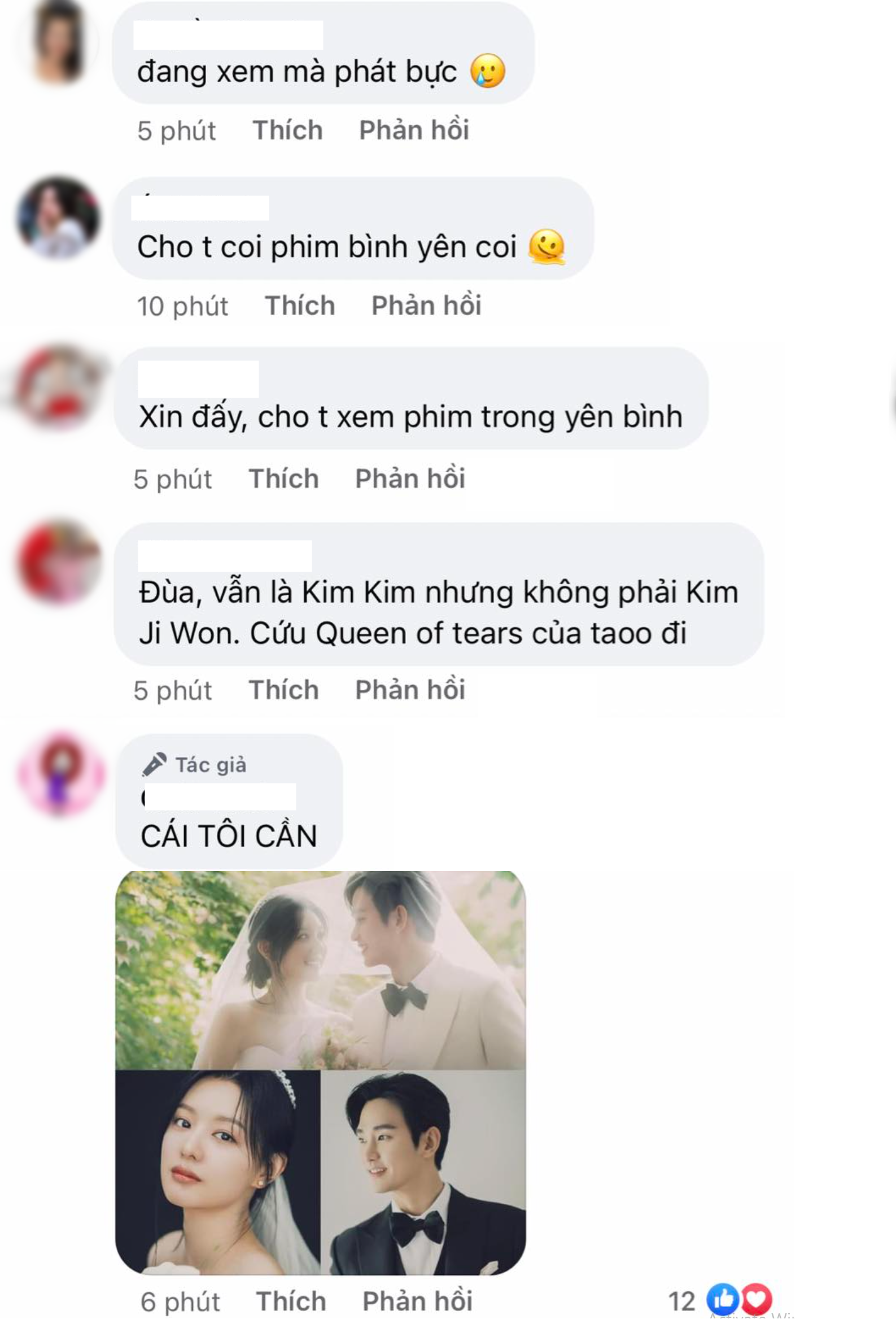 Kim Sae Ron đăng ảnh t&igrave;nh tứ với Kim Soo Hyun, fan Queen of Tears bất b&igrave;nh: &ldquo;Để y&ecirc;n cho t&ocirc;i xem phim&rdquo; - Ảnh 4.