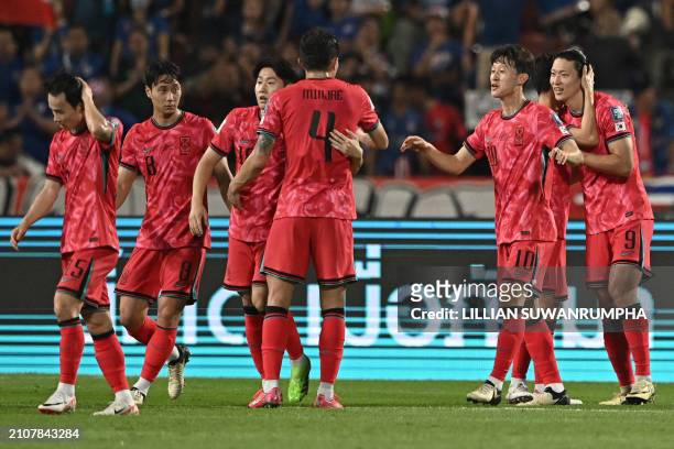 TRỰC TIẾP Thái Lan 0-3 Hàn Quốc: Voi chiến chịu chung số phận với tuyển Việt Nam - Ảnh 4.