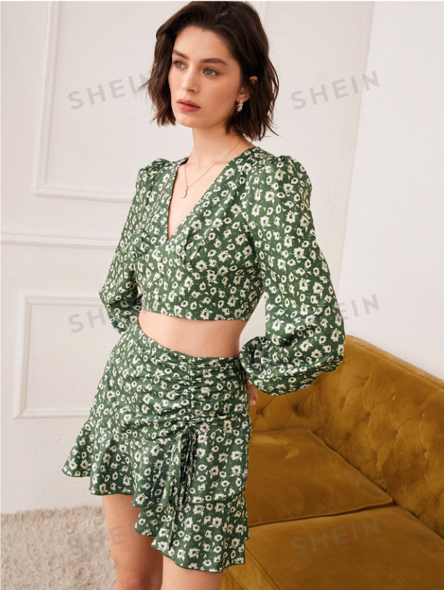 Shein đang bán 11 mẫu váy hoa xinh đỉnh, nàng chắc chắn chấm được vài mẫu ưng với giá chỉ từ 160k - Ảnh 1.