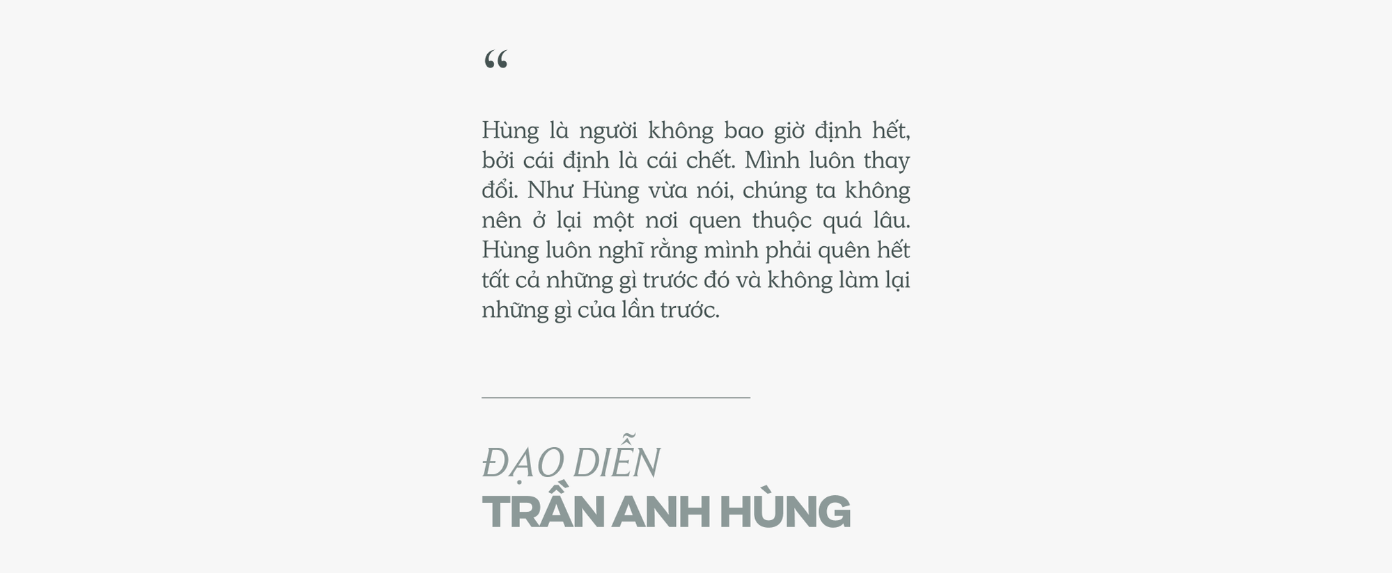 Đạo diễn Trần Anh Hùng: Nhiều đạo diễn chỉ biết làm phim, chứ không biết làm điện ảnh - Ảnh 43.