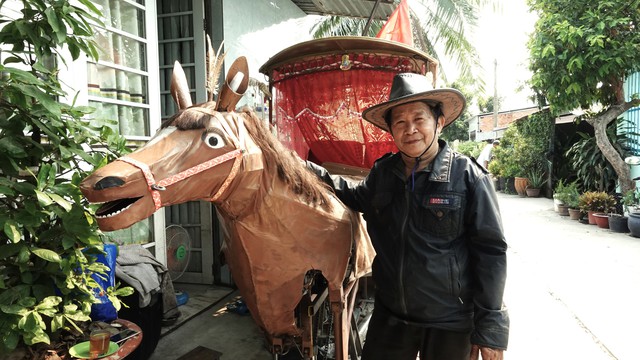 Gặp ông chú thợ máy ở TP.HCM chế tạo ngựa sắt, giúp “rút ngắn” thời gian đi Đồng Nai chỉ mất… 1 tháng! - Ảnh 2.