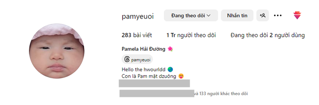 Cháu gái tập đoàn may mặc - Pam Yêu Ơi cán mốc 1 triệu followers trên Instagram: Loạt ảnh ăn mừng độc lạ! - Ảnh 2.