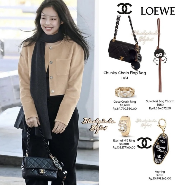 BLACKPINK flex style sân bay sau khi thành CEO: Jennie chuẩn phú bà với outfit gần 900 triệu, Lisa giản dị hơn các chị em - Ảnh 5.