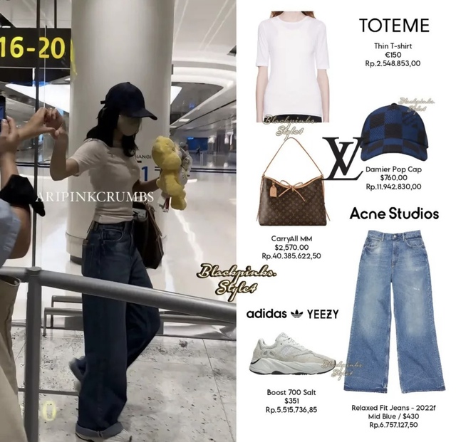 BLACKPINK flex style sân bay sau khi thành CEO: Jennie chuẩn phú bà với outfit gần 900 triệu, Lisa giản dị hơn các chị em - Ảnh 3.