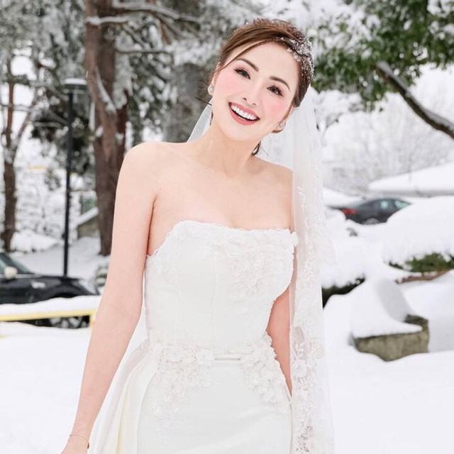 Hoa hậu Việt sau khi rời showbiz: Bí mật kết hôn lần 3 tại Canada, diện mạo chồng mới gây nhầm lẫn - Ảnh 8.
