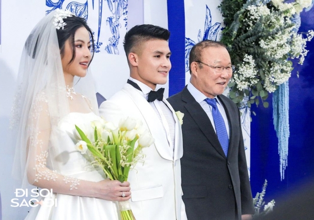 Khách dự đám cưới Quang Hải - Chu Thanh Huyền ở quê nhà đi xe “sang xịn mịn” cỡ nào? - Ảnh 9.