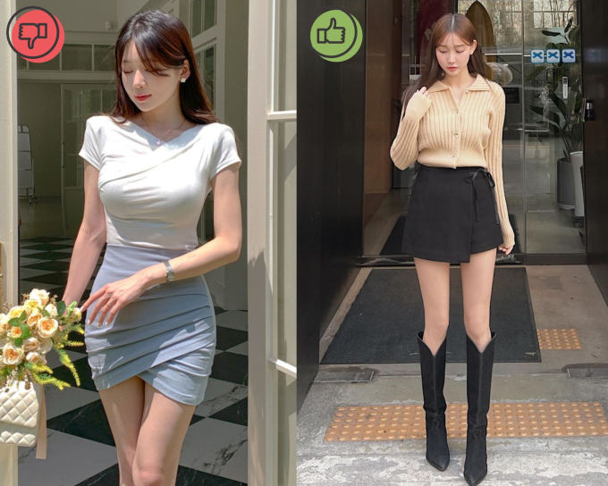 View - 4 kiểu chân váy ngắn không hợp mốt, mẫu số 3 còn dễ "dìm" dáng người mặc