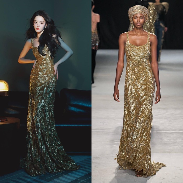 Địch Lệ Nhiệt Ba lập kỷ lục với tần suất diện đồ Haute Couture trong 2 tháng đầu năm - Ảnh 4.