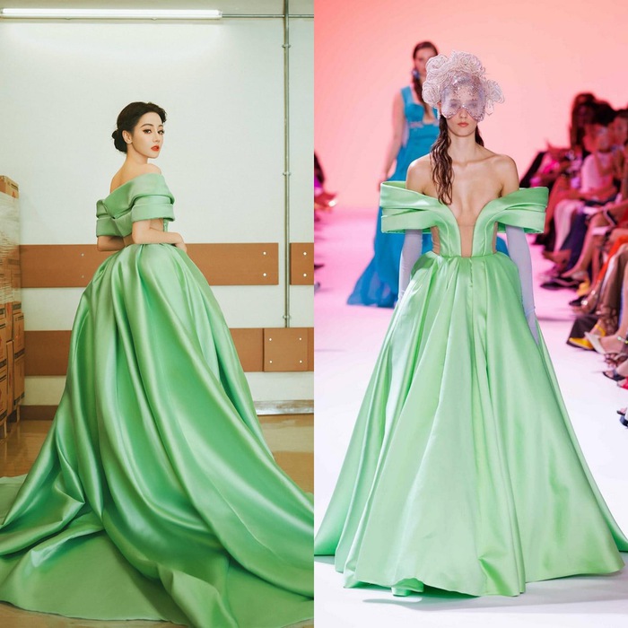 Địch Lệ Nhiệt Ba lập kỷ lục với tần suất diện đồ Haute Couture trong 2 tháng đầu năm - Ảnh 1.