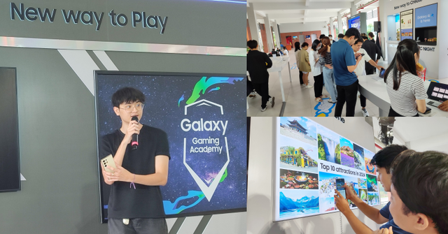 Sinh viên ồ ạt “hack” quà xịn, bỏ túi đủ mẹo học tập đỉnh nhờ Galaxy AI tại Galaxy Campus Tour 2024 - Ảnh 1.