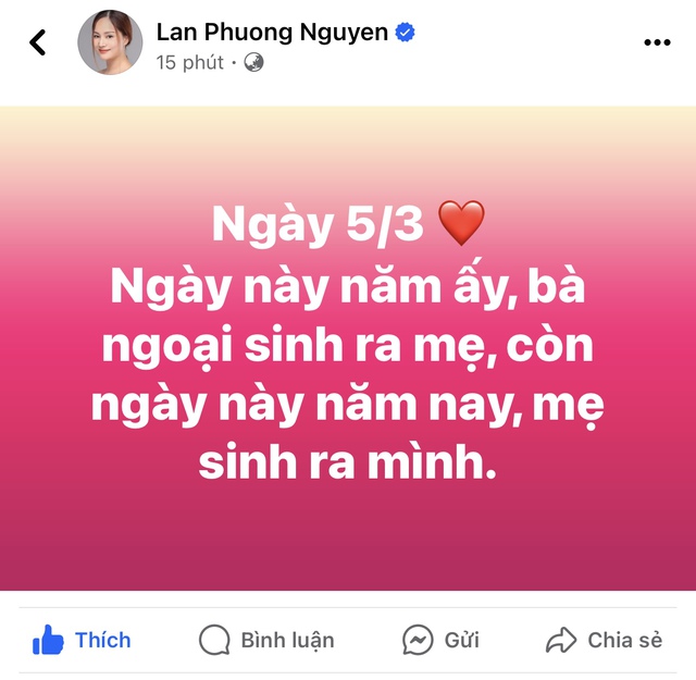 Diễn viên Lan Phương hạnh phúc thông báo đã sinh con thứ 2, tiết lộ điều đặc biệt hiếm khi xảy ra - Ảnh 2.