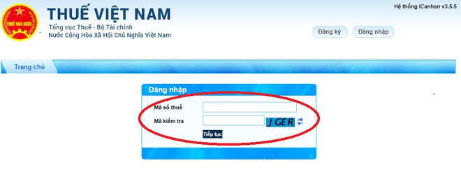 Cách cập nhật thông tin Căn cước công dân thay cho CMND cũ trong đăng ký thuế - Ảnh 3.