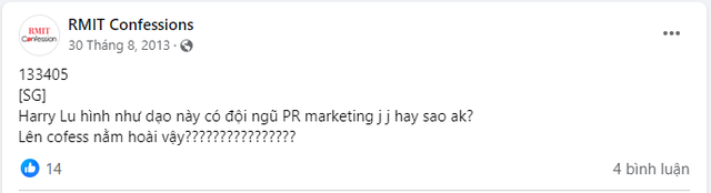 Những màn tỏ tình với Harry Lu trên trang confession RMIT 11 năm trước hot lại: Em thích anh quá rồi thì phải làm sao? - Ảnh 14.