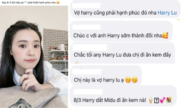Bị netizen liên tục đẩy thuyền với Harry Lu, Midu có phát ngôn gây chú ý - Ảnh 2.