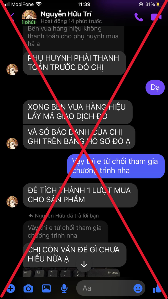 Mạo danh VTV tổ chức Khoảnh Khắc Y&ecirc;u Thương Mẹ v&agrave; B&eacute; lừa phụ huynh hơn 2 tỷ đồng - Ảnh 3.