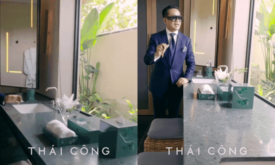 Ho&aacute; ra, định nghĩa nh&agrave; vệ sinh sang trọng của Th&aacute;i C&ocirc;ng l&agrave; tr&ocirc;ng như thế n&agrave;y - Ảnh 3.