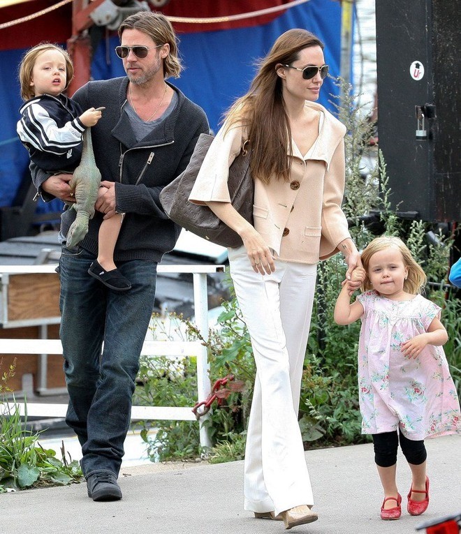 Ba người con ruột càng lớn càng đẹp của Angelina Jolie và Brad Pitt - Ảnh 7.
